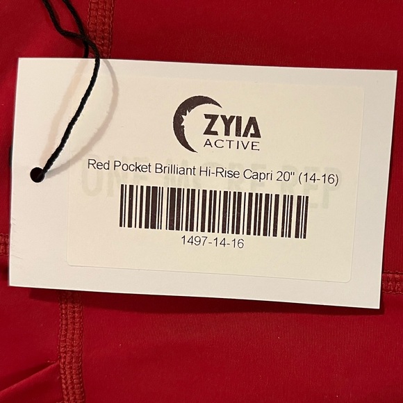 Pocket Brilliant Zyia leggings. Womens size 14-16 - Picture 3 of 3